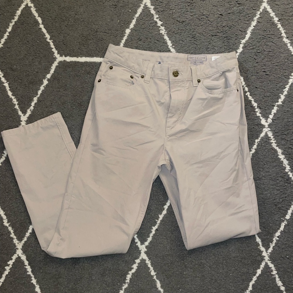 Vineyard Vines On The Go Pants. Kids size 14
